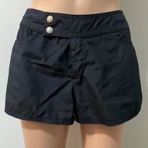Size large black swim shorts